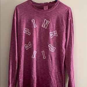 Pink Long Sleeve Tee